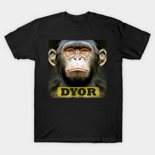 DYOR Protect the Apes Animal Rights T-Shirt